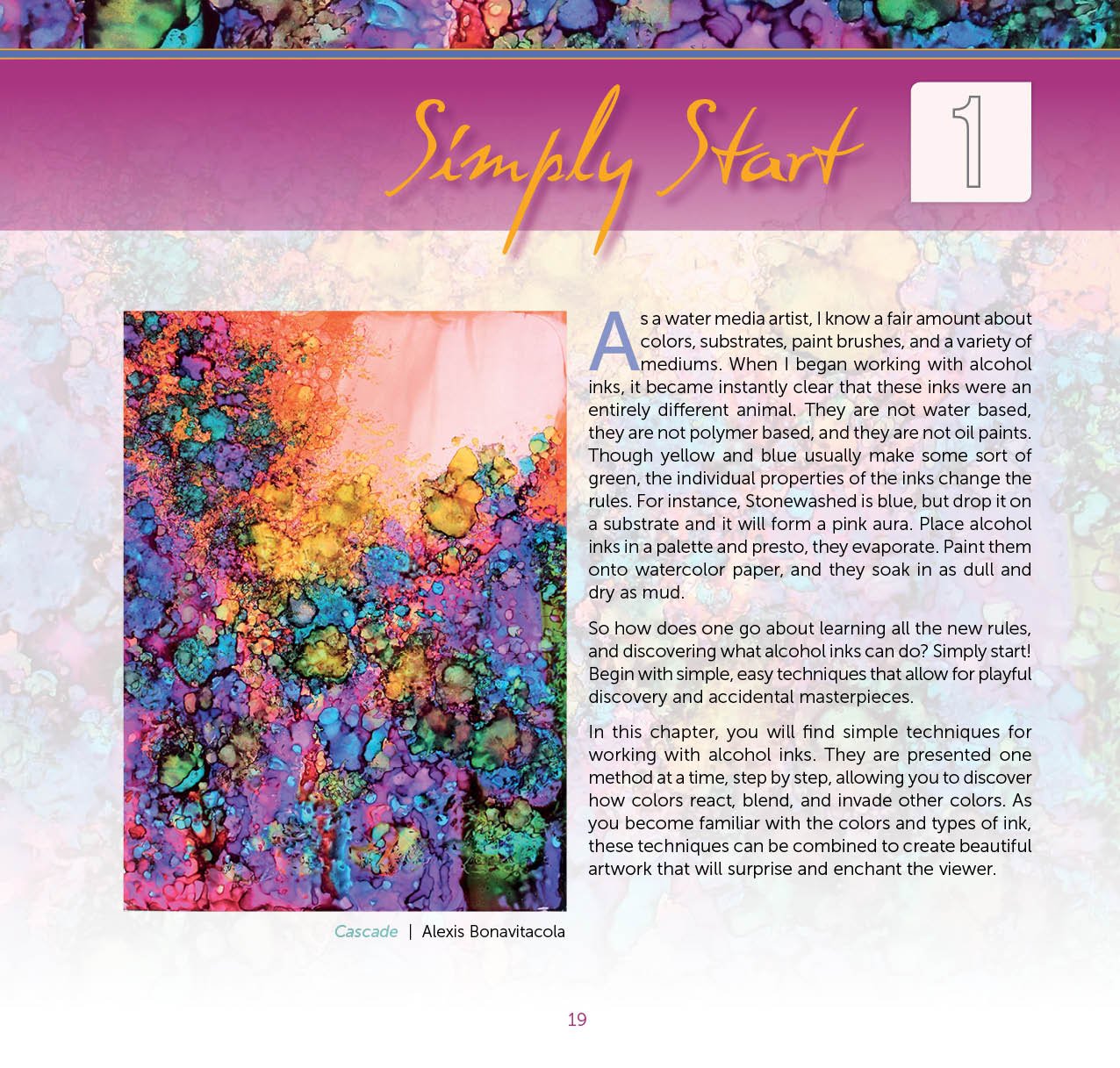 Pigments Of Your Imagination Creating With Alcohol Inks Taylor Cathy Amazon Com Books