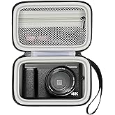 Grapsa Digital Camera Case Compatible with Duluvulu for Oiadek for Zostuic for TEBNGIHNM for Canon G7 X Mark III/II 4K Vlogging Camera. Storage Holder Bag for Canon PowerShot (Box Only) - Grey Inner