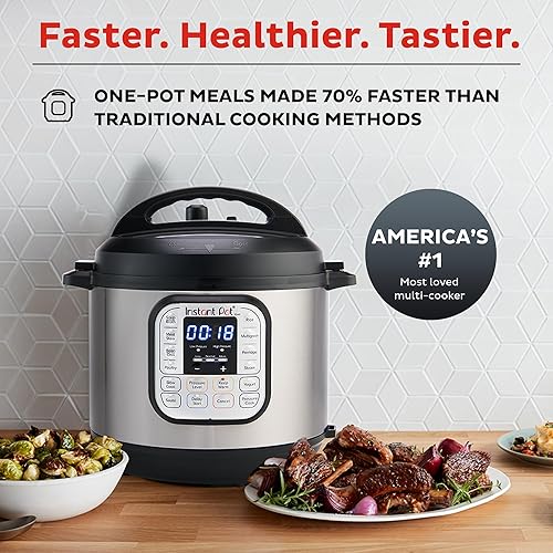 Instant Pot DUO80 Qt 7-in-1 Multi- Use Programmable Pressure
