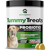 Probiotics for Dogs – Digestive Support Soft Chews with Probiotics, Prebiotics & Digestive Enzymes – Daily Dog Supplement for