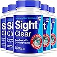 (5 Pack) Sight Clear Capsules, Sight Clear 20/20 Vision Vitamins, SightClear Eye Pills Supplement Support, Sight Clear For Healthy Vision Support, Sight Clear 20/20 Vision Vitamins Reviews For 5 Month