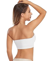 Lusait Strapless Bra for Women Non-Slip Silicone