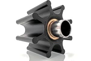 KUNOANZ Water Pump Impeller For Jabsco 6056-0003-P 6056-0003 Nitrile for 6050 Series AC Motor Pumps