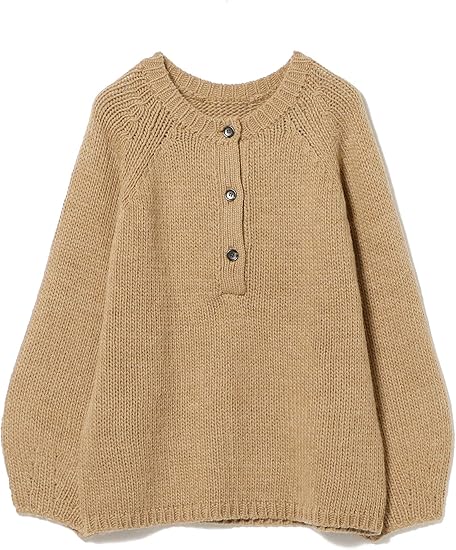 Amazon ビーミング ライフストア By ビームス ニット セーター B Ming By Beams エドワード 2way ニットプルオーバー aw レディース キャメル セーター 通販