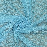 MDS Pack of 75 Yard Bridal Solid Raschel Lace