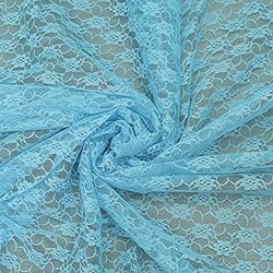 MDS Pack of 75 Yard Bridal Solid Raschel Lace