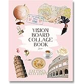 Lamare Vision Board Collage Book - Vision Board Images, Vision Board Supplies, Vision Board Kit for Manifestation