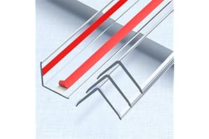 Frychee Clear Self-Adhesive Wall Corner Protectors-4 PCS of Corner Guards & Edge Protector for Baby，Furniture，Door，Tables，Cover Sharp Furniture，Easy to Install(3cmx120cm/1.18inx47.2in)
