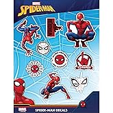 Marvel Spider-Man Decals - Set of 9 Vinyl Stickers for Water Bottle Bike Helmet Laptop Skateboard Car - Marvel Stickers for Kids and Adults