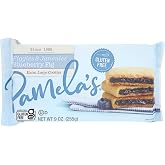 Pamela's Products Gluten Free Figgies and Jammies Cookies, Blueberry and Fig, 9 Ounce