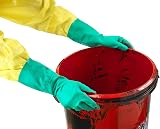 Ansell Alphatec 37-676 Nitrile Work Gloves Medium (M) Green Chemical Resistance view 5