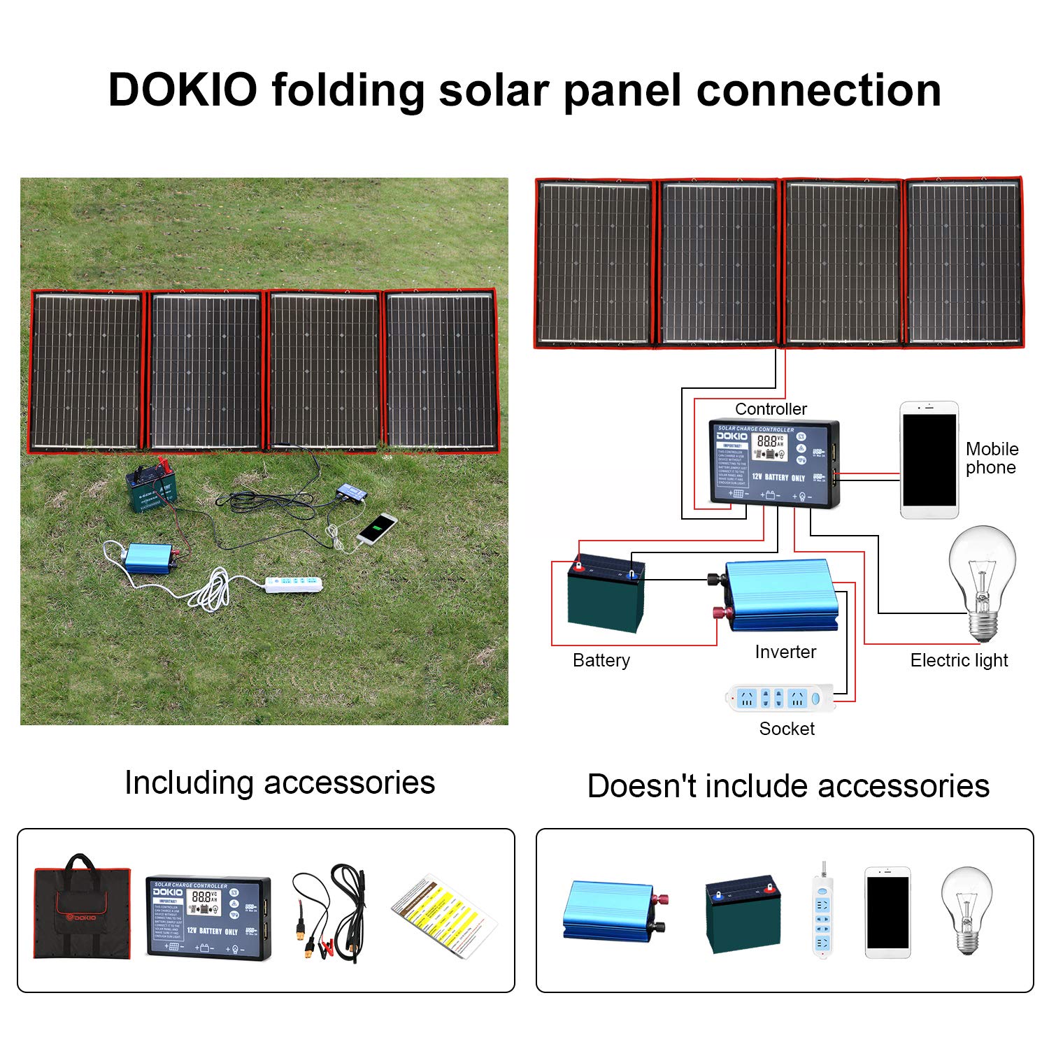 solar charge controller dokio