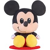 Disney Mickey Mouse Perch'd Wearable Plush Shoulder Friend, 4-inch Plush | Wearable Plushie, Soft Toy for Fans, Girls, Boys, Kids, Holiday Stocking Stuffers, Gifts, Presents, Ages 3 and Up