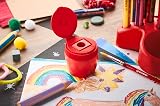 STABILO Woody 3 in 1 Deskset 15 Pencils with 10 Colours and Sharpening Container view 9