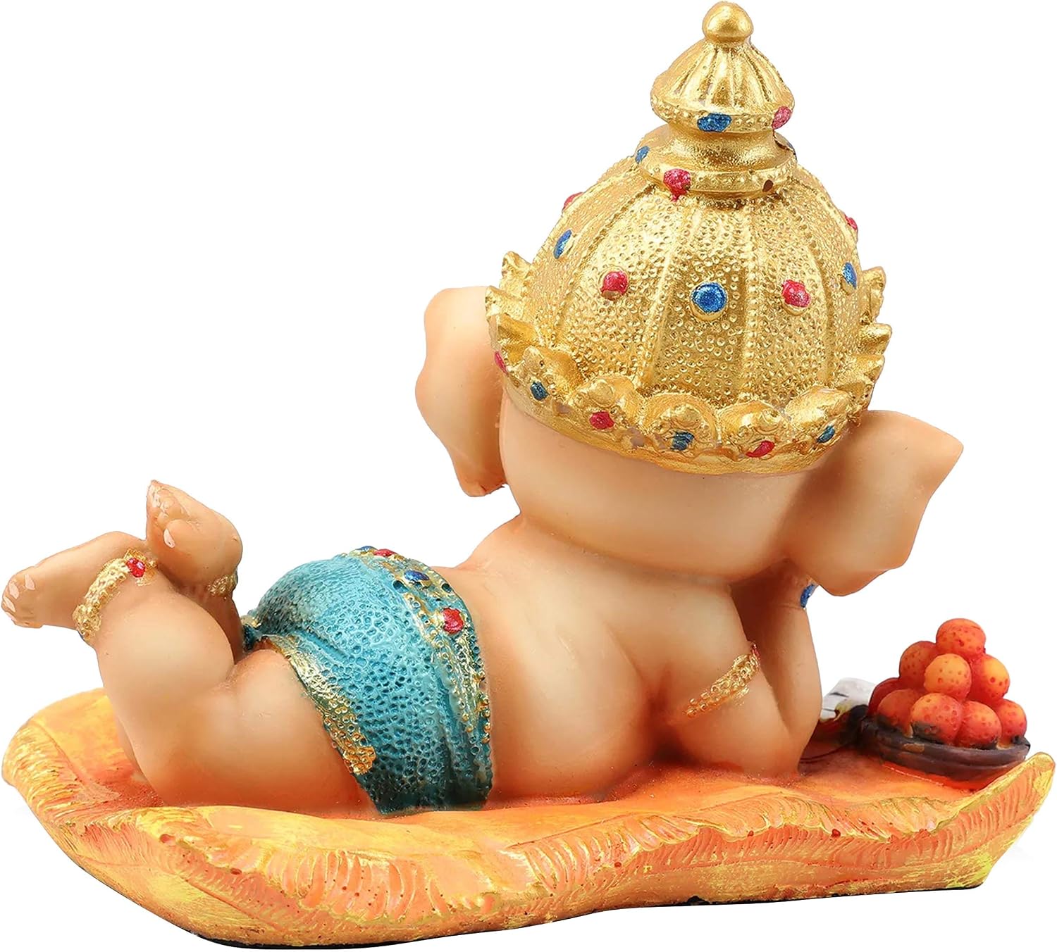 TIED RIBBONS Ganesh Idol for Home, Multicolored, 5 Inch (H) - Image 5