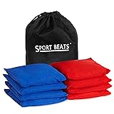 Cornhole Bags Set of 8 Regulation Weight & Size