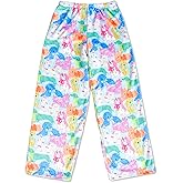 iscream Big Girls Silky Soft Fun Print Plush Fleece Pants - Furry Friends Collection