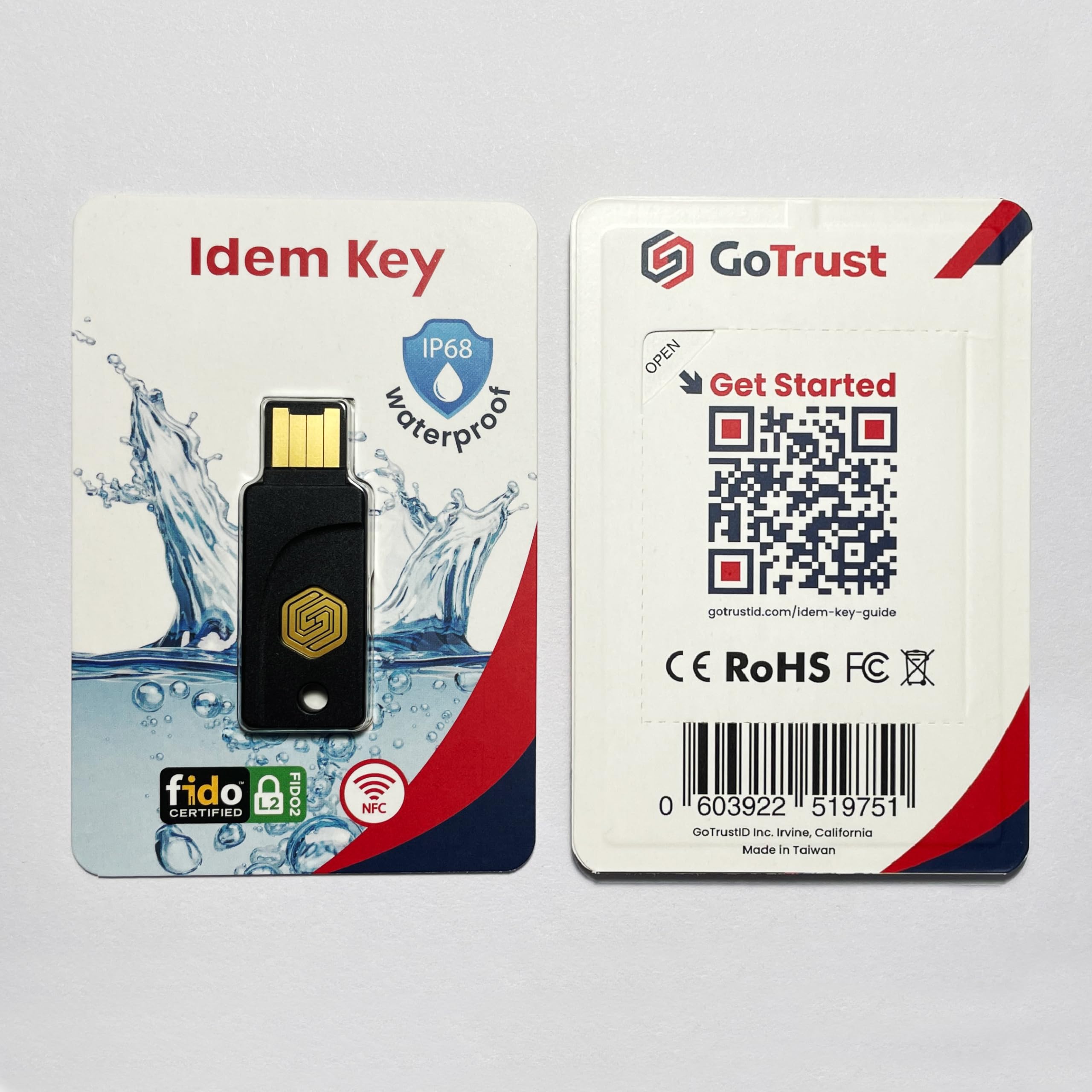 Mua GoTrust Idem Key – A, IP68 Waterproof, Multi-Protocol Two-Factor ...