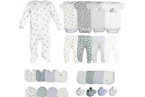Little Peaches Baby Girl Clothes – 100% Cotton, Soft & Breathable Newborn Essentials and Gifts, Fits 3 to 6 Months