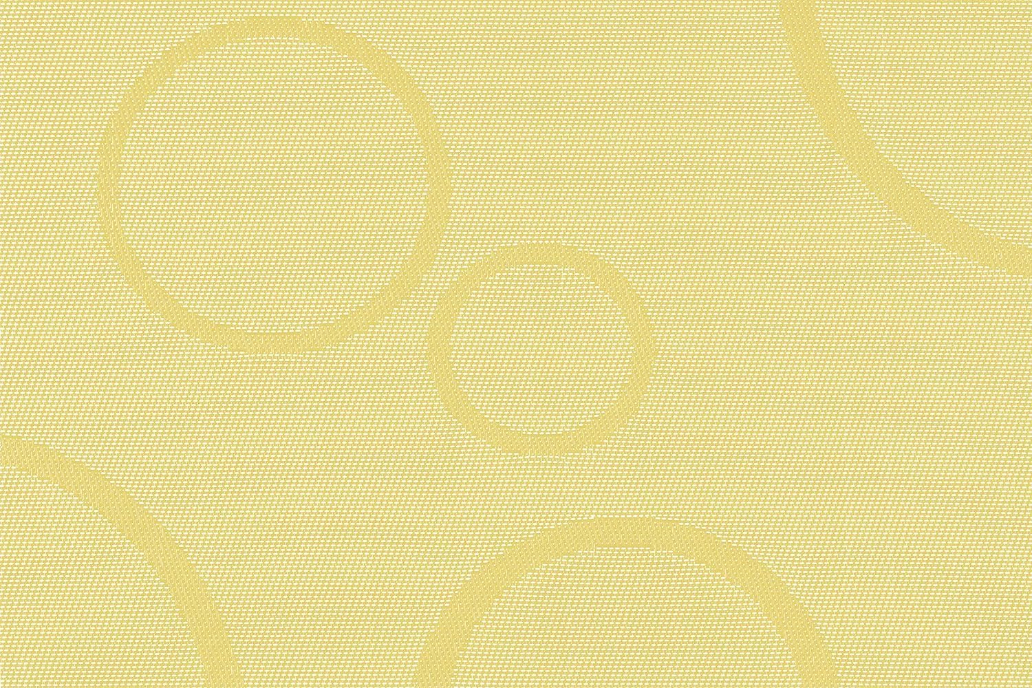 d-c-fix Catania Circle Yellow Table Mat Washable Mat for Kitchen & Dining Table Place Mat 30 cm x 45 cm Square — image 1