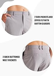 Libin Golf Pants Men Stretch Work Dress Pants
