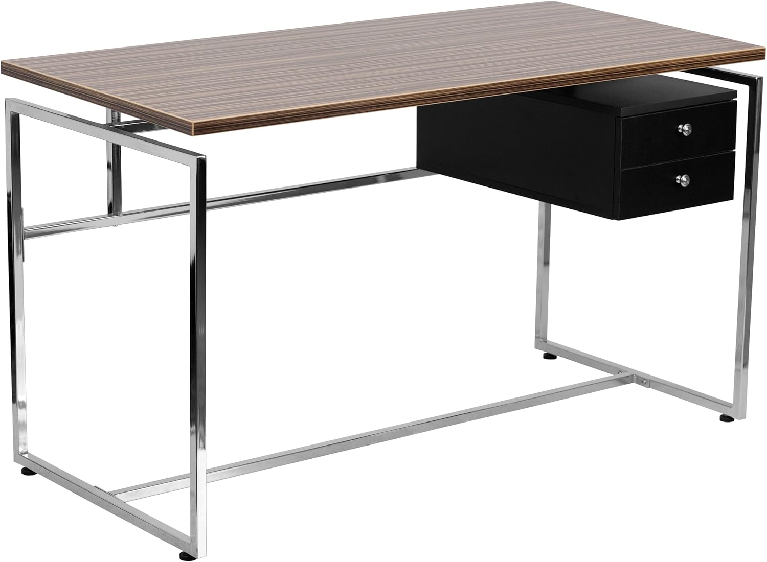 Best flash furniture glass computer desk with pull-out keyboard tray