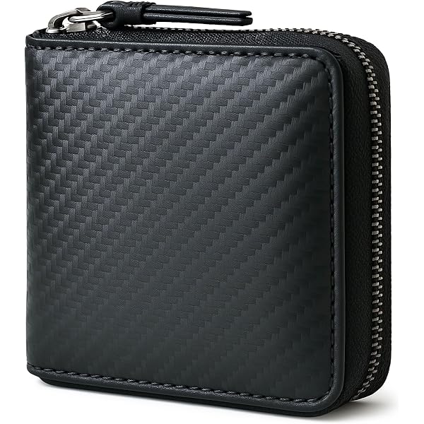 Tarjetero Con Bloqueo Rfid-bolsillo Con Cremallera-negra | Cuotas Sin