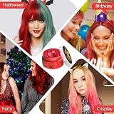 MQUPIN Temporary Hair Dye Wax Wash In Wash Out Hair Colour view 8