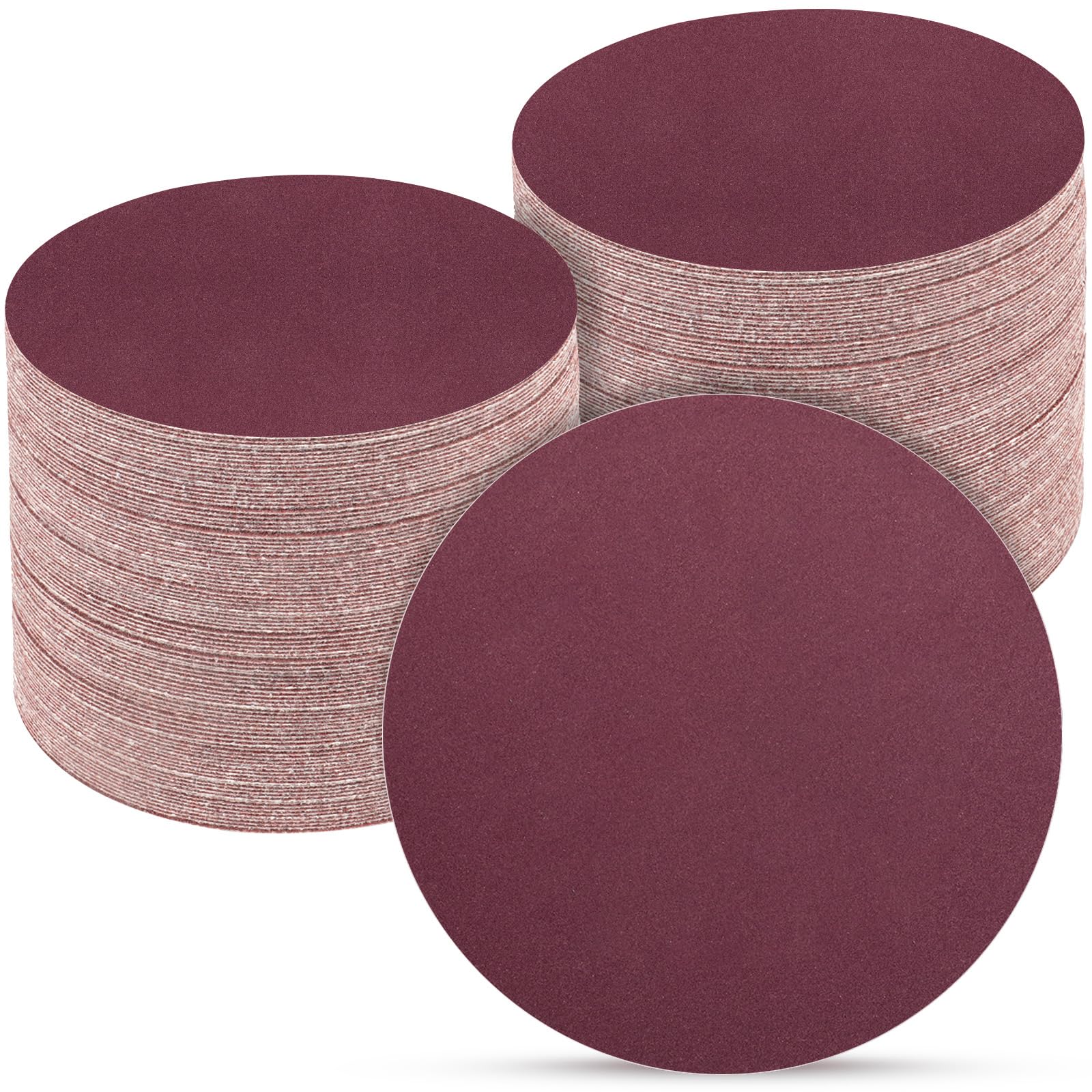 POTUINOM 5 Inch 100 PCS Sanding Disc 1200 Grit,Hook