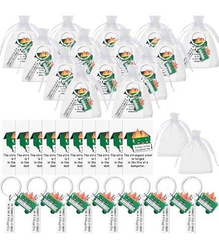 Dumpster Fire Gifts Funny Ballpoint Pens Acrylic Keychains Bookmarks