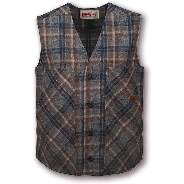 Filson Mackinaw Wool Vest Red/Black SM at Amazon Men's Clothing store