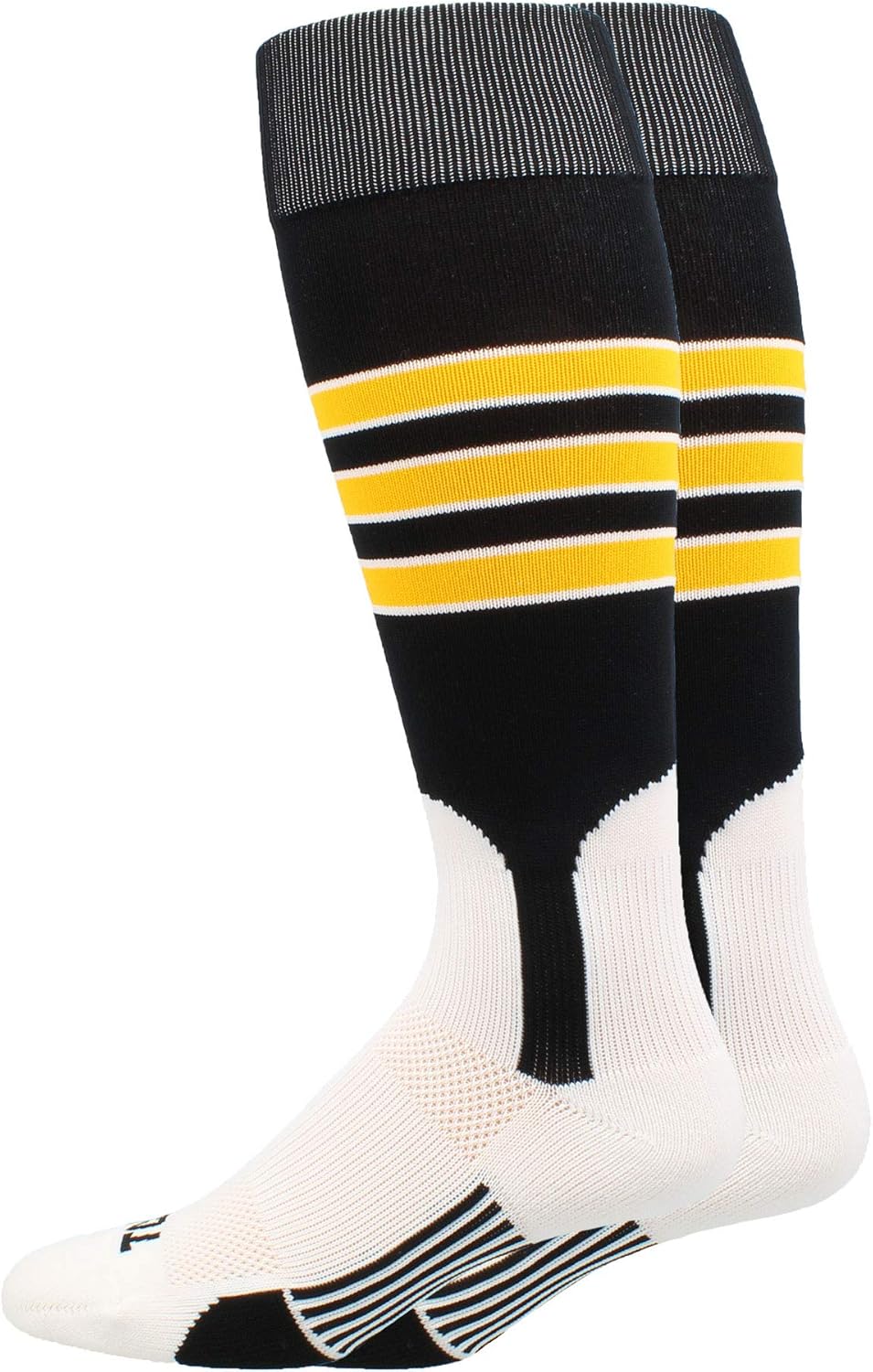 Baseball Stirrup Socks 3 Stripe with Featheredge Amazon.ca Clothing
