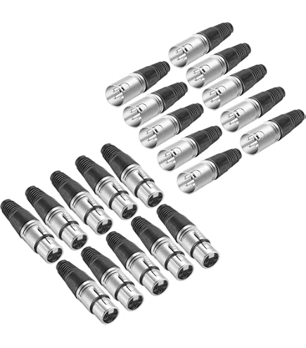 Amazon.com: YejeySound Neutrik Lot of 20 (10 Each) New NC3FXX-B