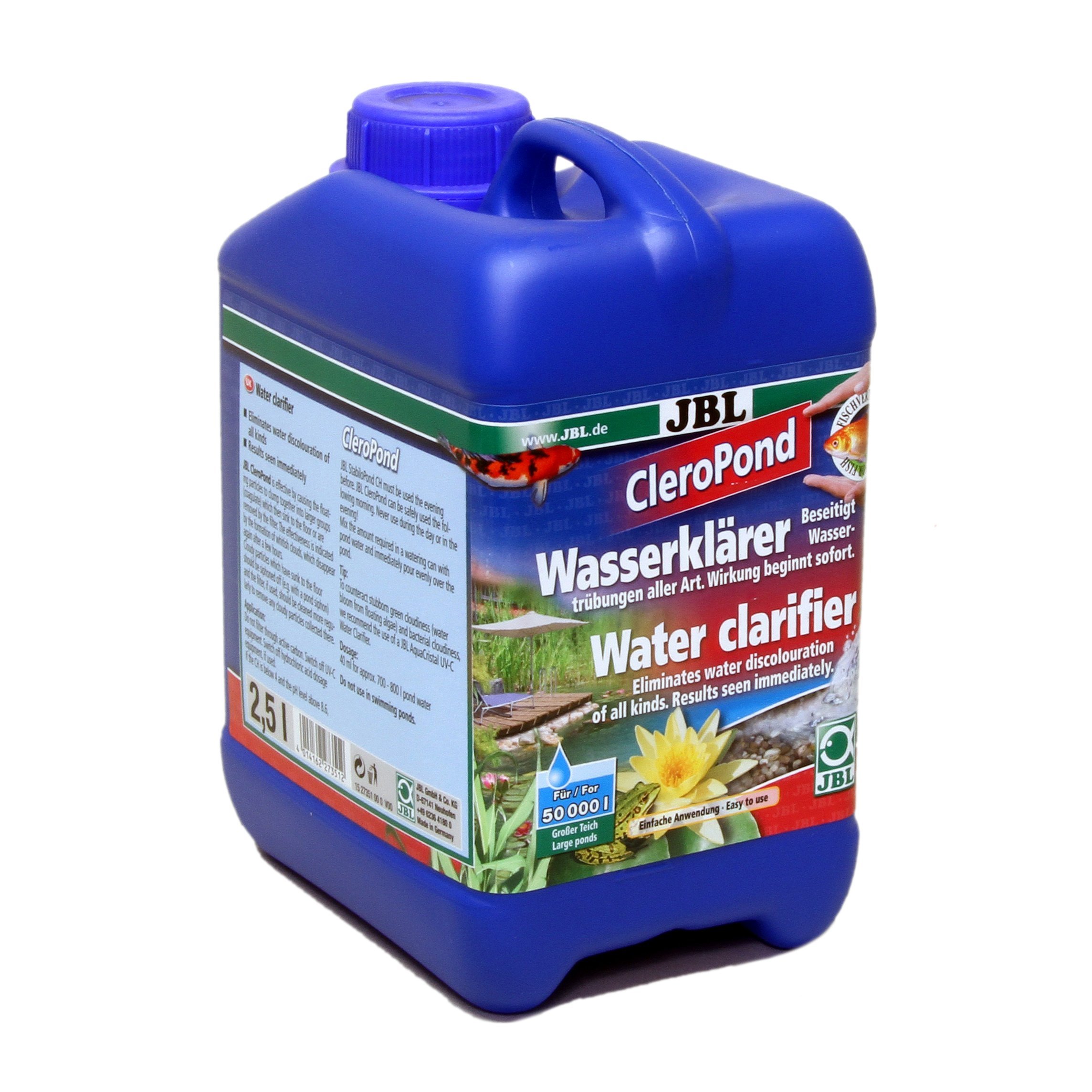 JBL CleroPond 2,5 l, Water clarifier for the elimination of water cloudiness