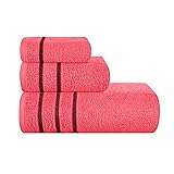 MyOwn Ultra Soft 3 Pack Cotton Towel Set, Contains