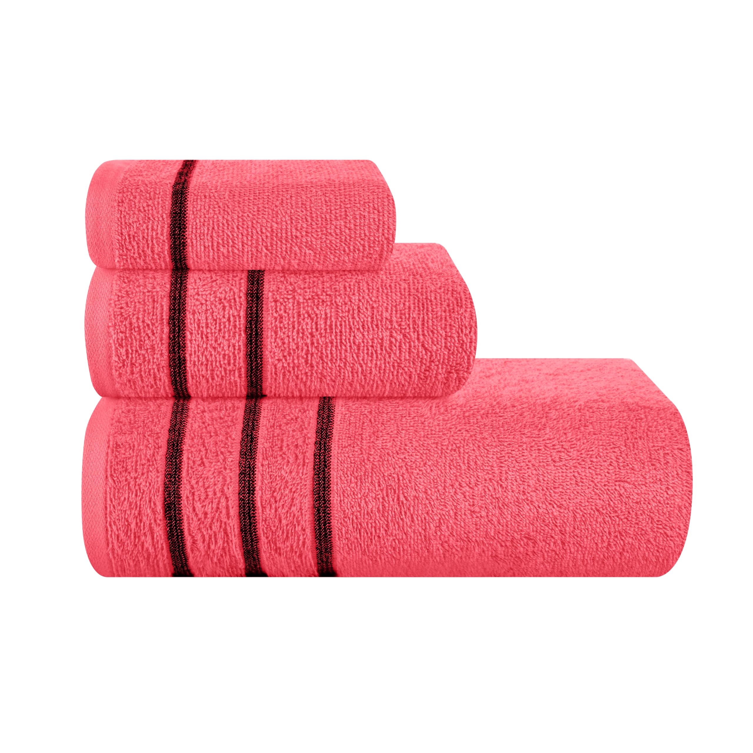 MyOwn Ultra Soft 3 Pack Cotton Towel Set, Contains