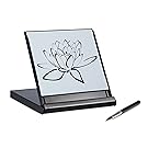 Zen Artist Board Mini, Paint with Water Relaxation Meditation Art, Relieve Stress, Small Travel Size Magic Drawing Watercolor with Brush