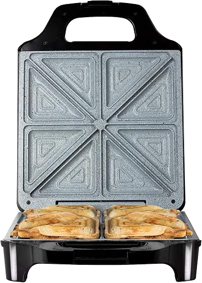 Tower 4 Slice Deep Fill Sandwich Maker 1600W Cerastone Coating T27021