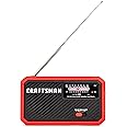 CRAFTSMAN Emergency Weather Alert Radio with Battery Backup, Phone Charger, Integrated Hand Crank/Solar Charging & LED Flashlight CMXZRAZW822