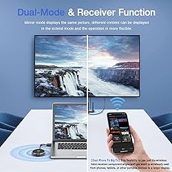 TIMBOOTECH 4K Wireless HDMI Transmitter and