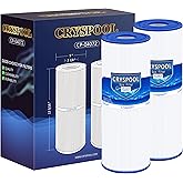 Cryspool® 04072 Filter Compatible with PRB25-IN Hot Tub Filter, C-4326, FC-2375, 3005845, R172327, R173429, 33521, 25392, 817-2500, 5X13 Drop in Spa Filter, 2 Pack