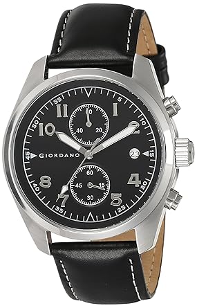 Chronograph Black Dial Mens Watch - 1683-01