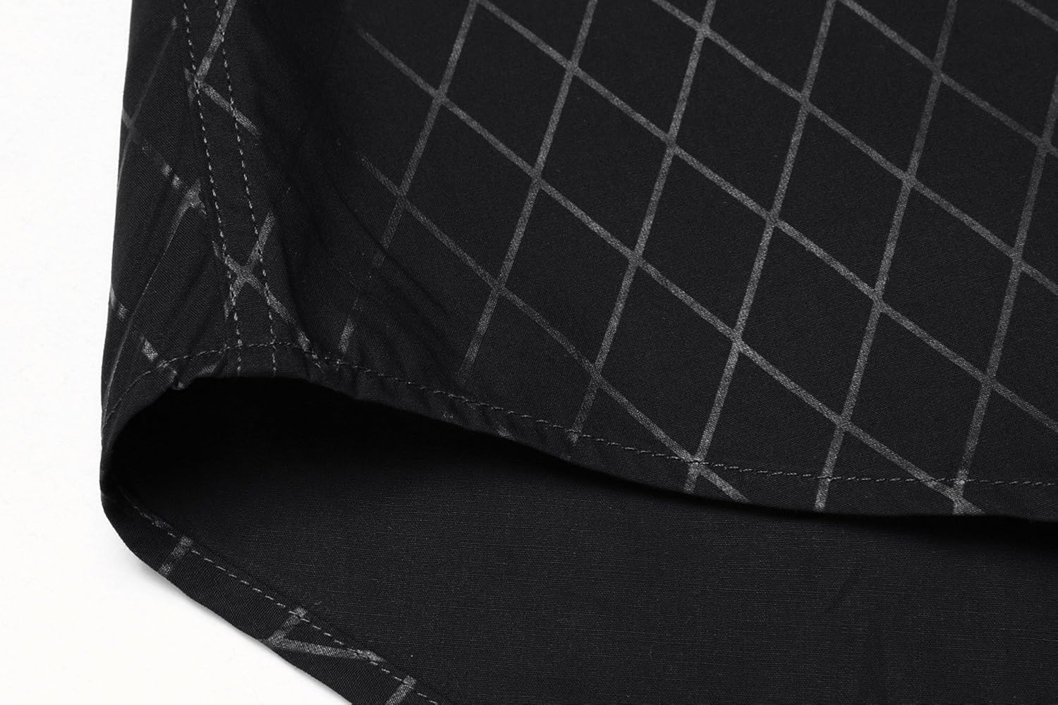 COOFANDY Men's Slim Fit Dress Shirt Long Sleeve Business Plaid Button Down Collar Shirt at  Men’s Clothing store