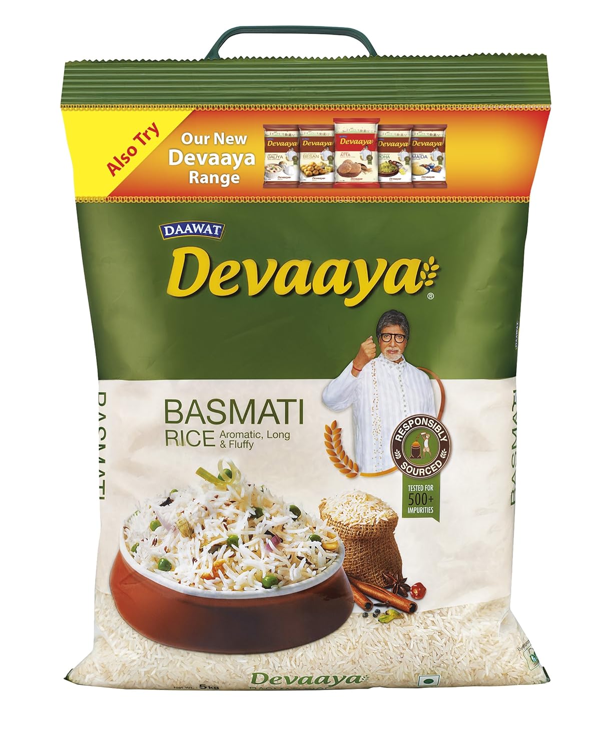 Daawat Devaaya Basmati Rice, 5kg