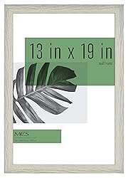 MCS Studio Gallery Frame, Gray Woodgrain, 13 x 19