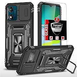 FRLMOOES for Motorola Moto E13 Case with 2 Screen