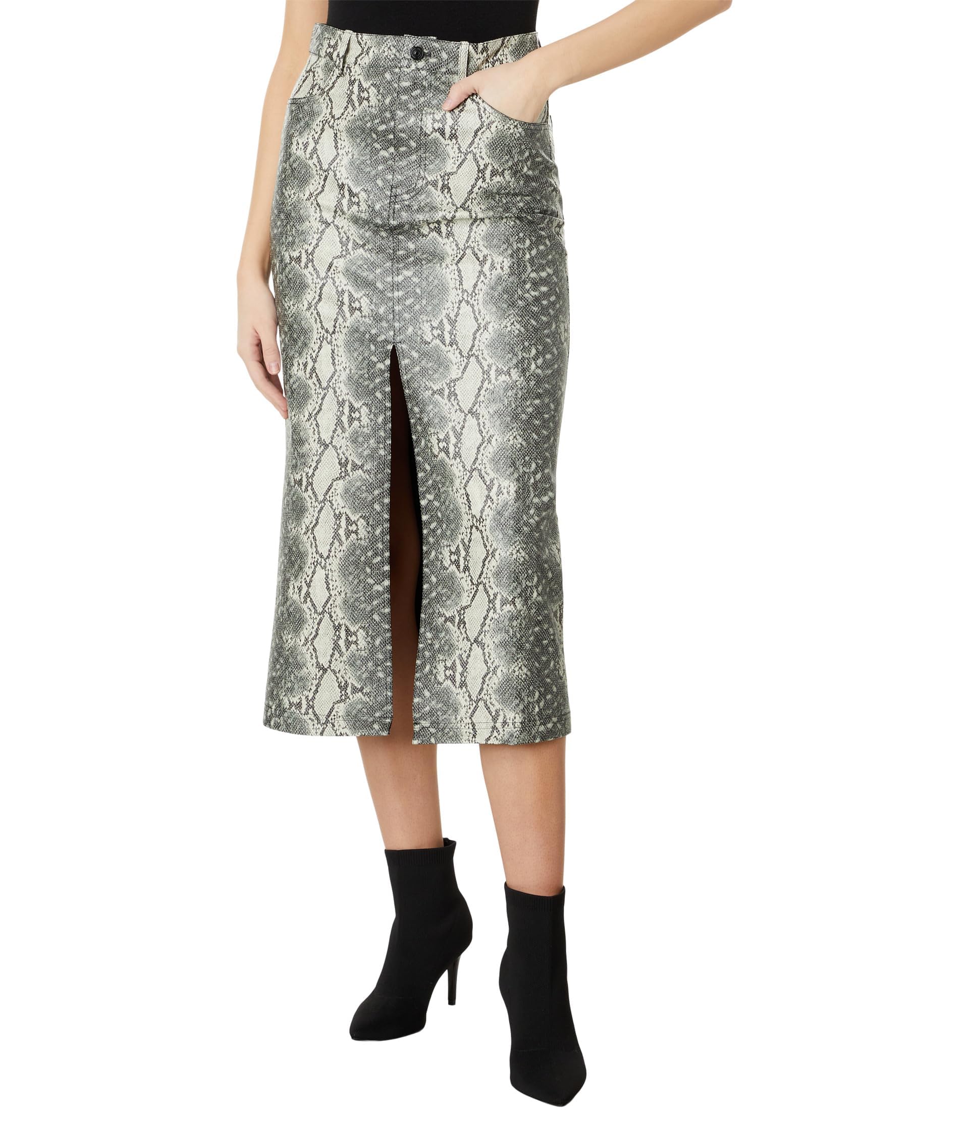 Steve Madden Apparel Women’s Avani Skirt, Black/Ivory