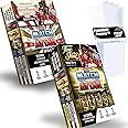 Topps Match Attax 2024-2025 Soccer Cards Random Booster Tin + Random Mega Tin + 100 Card Protectors, 75 Cards - Including 3 Exclusive 'Masters' Limited Edition Cards + 4 Limited Edition Cards