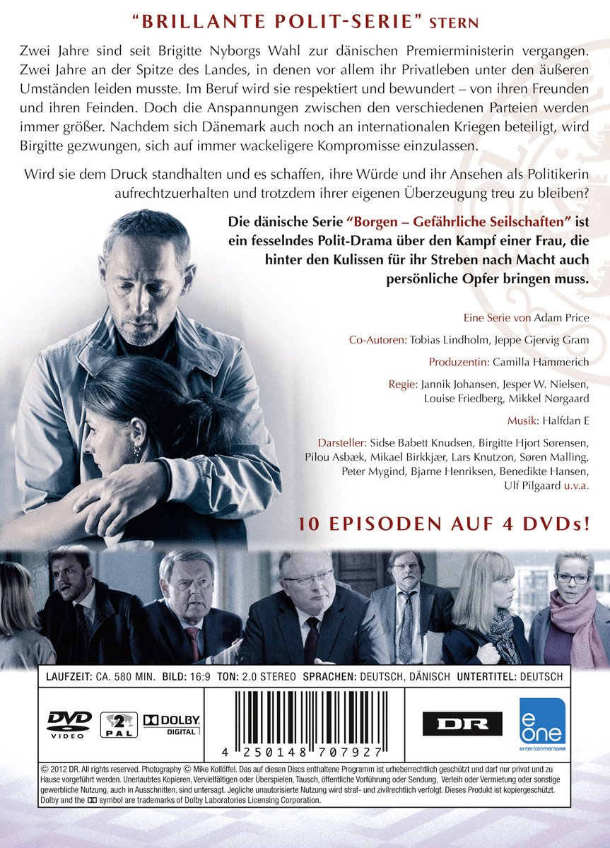 Amazon Com Borgen Gefahrliche Seilschaften Die Komplette 2 Staffel Movies Tv