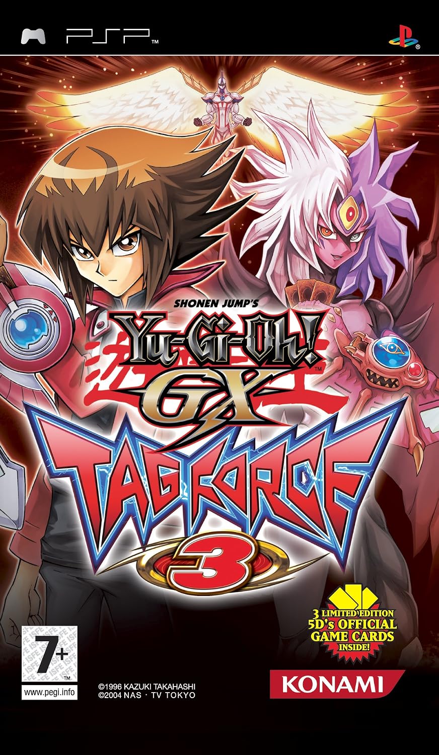 Jeu Yu-Gi-Oh! GX TAG FORCE 3 Version FR PAL Complète Pour PSP - En Très Bon état, Boîte Et Instructions Incluses
